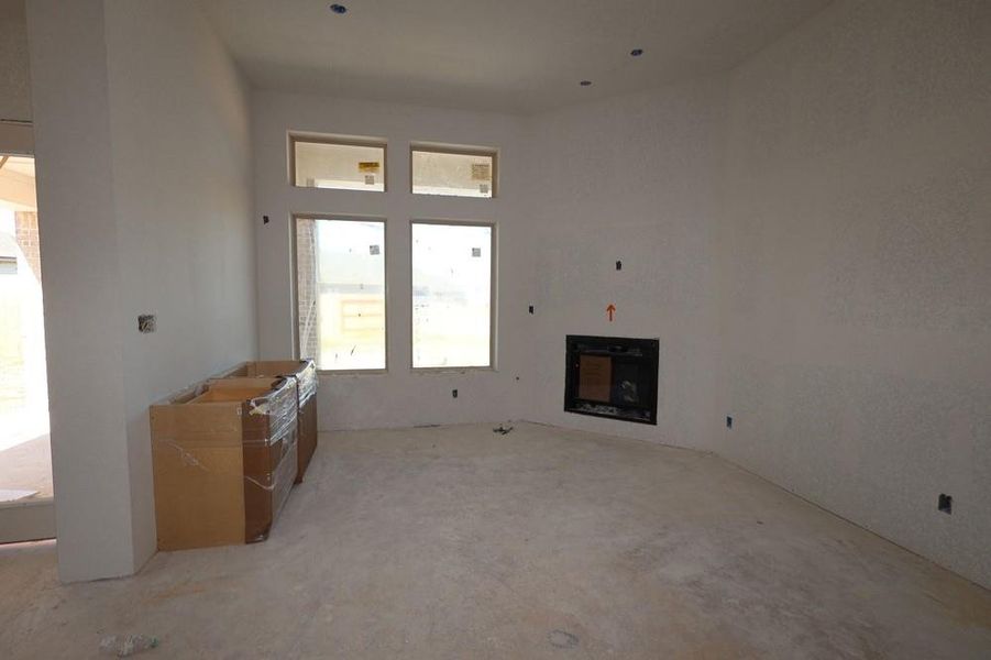 In-progress construction of a new home in Grand Central Park 55' Homesites, Conroe, TX (Image 22). In-progress construction of a new home in Grand Central Park 55' Homesites, Conroe, TX (Image 22).