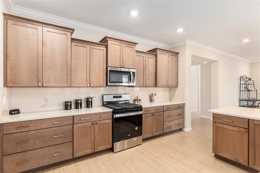 Furnished interior view inside a new home in , Ocala (Image 39).