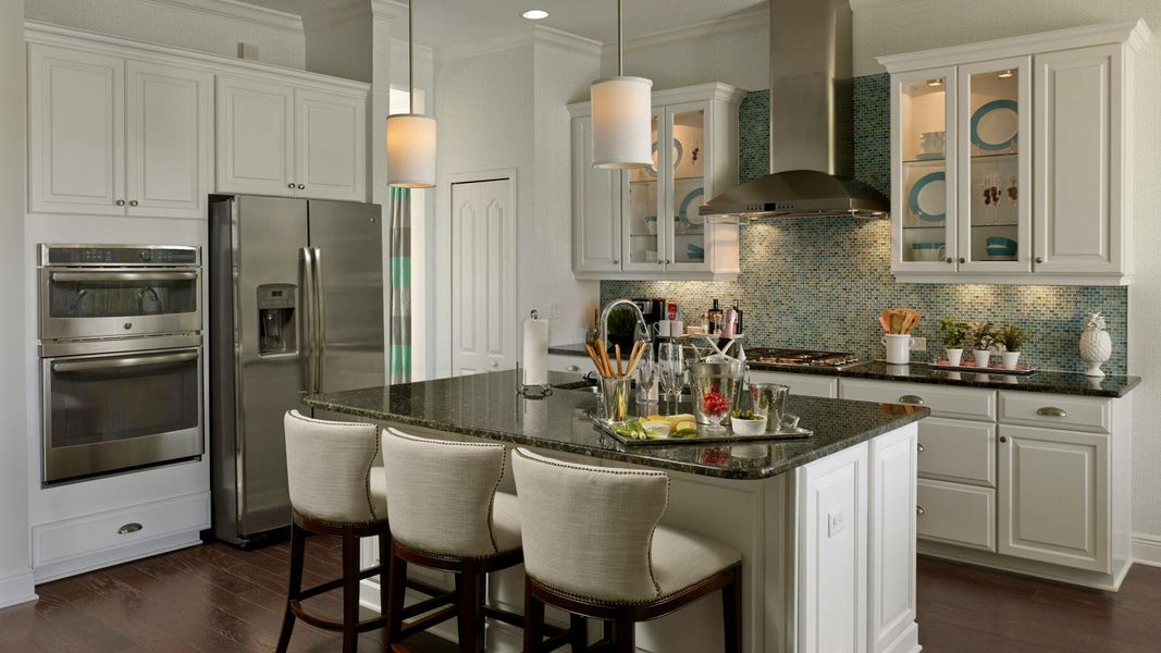 Furnished interior view inside a new home in Boca Royale Golf & Country Club Real Estate and Homes for Sale in Englewood, FL - Neal Communities, Englewood (Image 8).