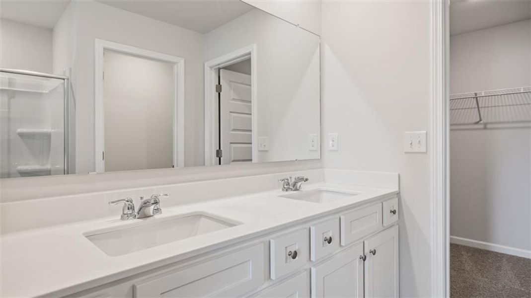 Furnished interior view inside a new home in Brookland Commons, Monroe (Image 7).