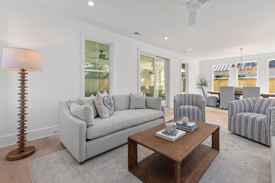 Furnished interior view inside a new home in , Mount Pleasant (Image 6). Furnished interior view inside a new home in , Mount Pleasant (Image 6).