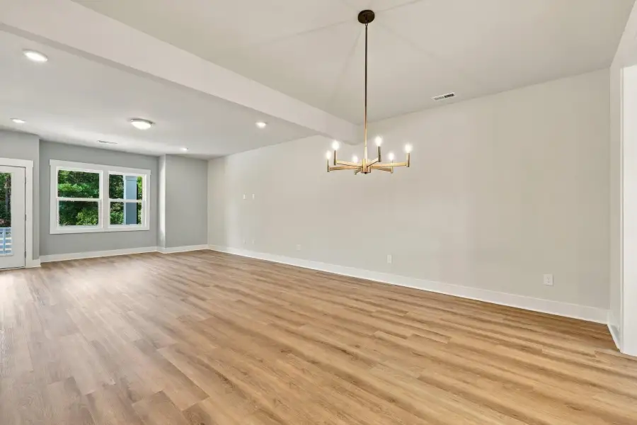 Spacious, unfurnished interior of a new home in Allen Park, Raleigh (Image 20).