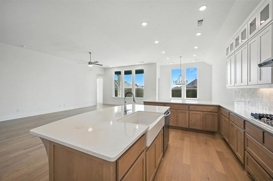 Furnished interior view inside a new home in Thompson Farms: 60ft. lots, Van Alstyne (Image 11). Furnished interior view inside a new home in Thompson Farms: 60ft. lots, Van Alstyne (Image 11).