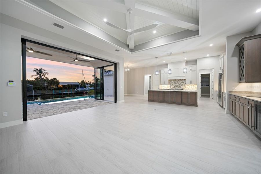 Furnished interior view inside a new home in , Punta Gorda (Image 14).