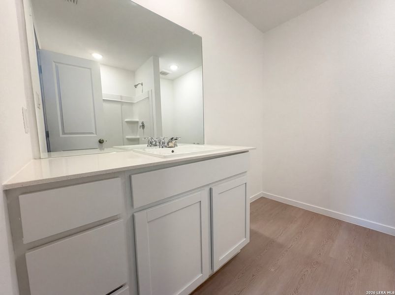 Furnished interior view inside a new home in Hunters Ranch, San Antonio (Image 5).