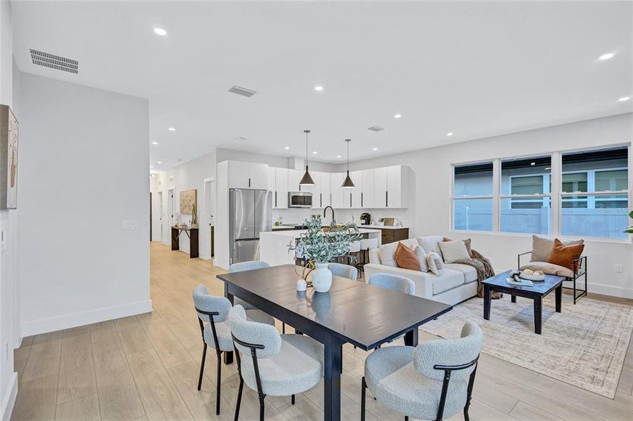 Furnished interior view inside a new home in , Gulfport (Image 17).