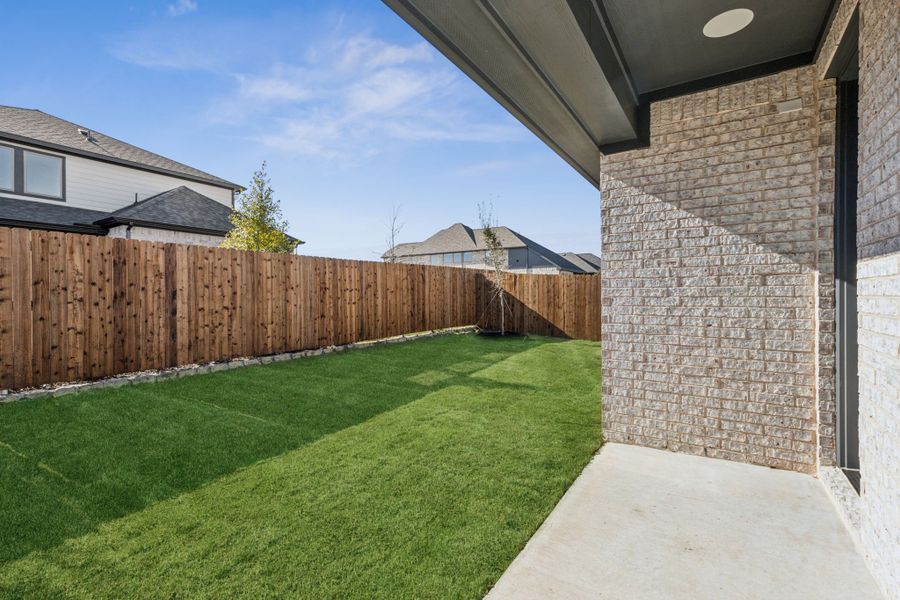 Exterior details and patio area of a home in Avondale, Fate (Image 20). Exterior details and patio area of a home in Avondale, Fate (Image 20).