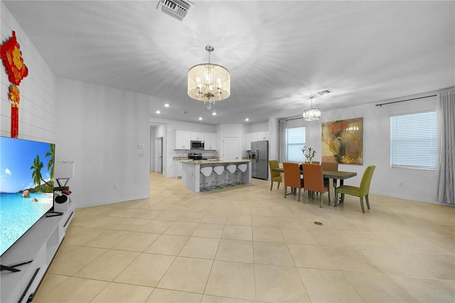 Furnished interior view inside a new home in , Port Charlotte (Image 16). Furnished interior view inside a new home in , Port Charlotte (Image 16).