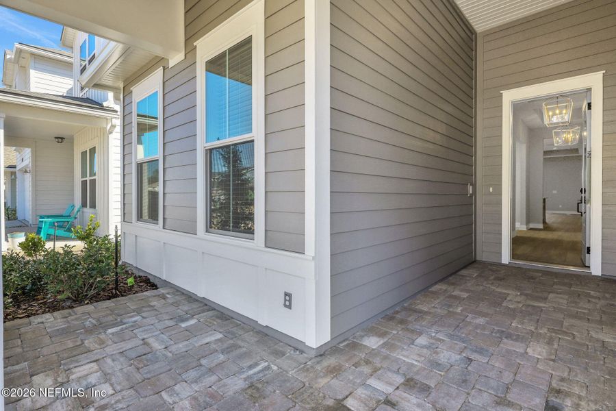 Exterior details and patio area of a home in , Ponte Vedra (Image 4). Exterior details and patio area of a home in , Ponte Vedra (Image 4).