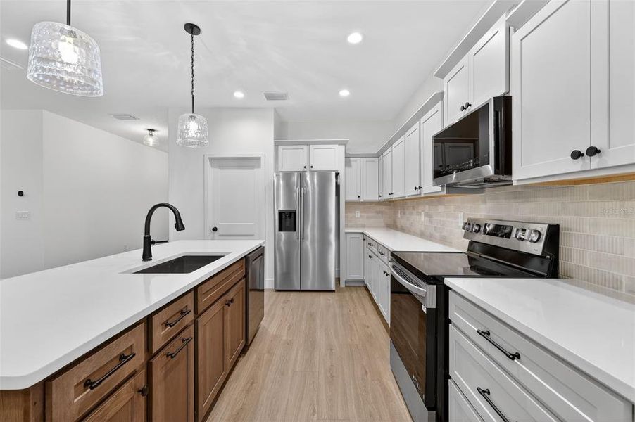 Furnished interior view inside a new home in , Wildwood (Image 11).