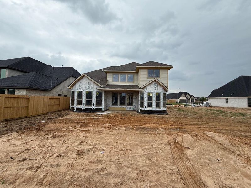 In-progress construction of a new home in Candela, Richmond, TX (Image 11).