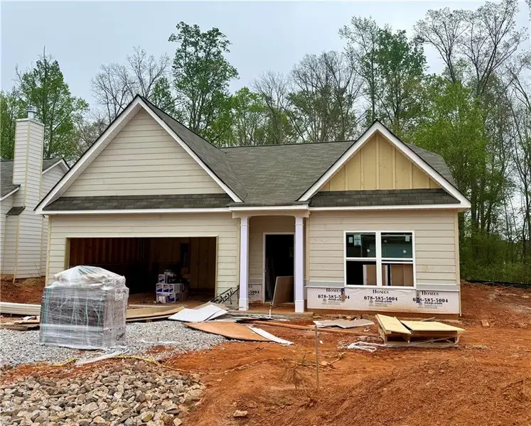 In-progress construction of a new home in , Villa Rica, GA (Image 9).