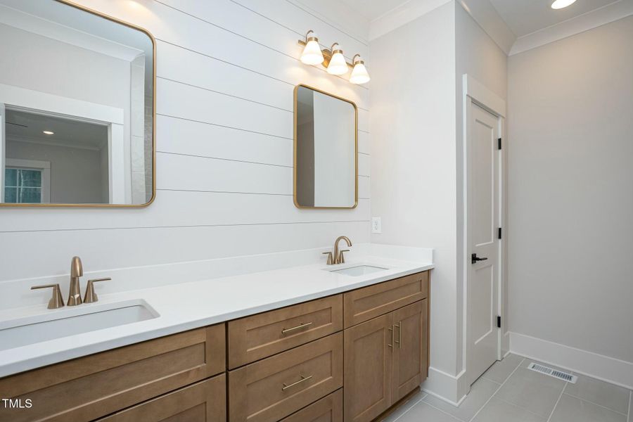 Primary Bath with Dual Vanities