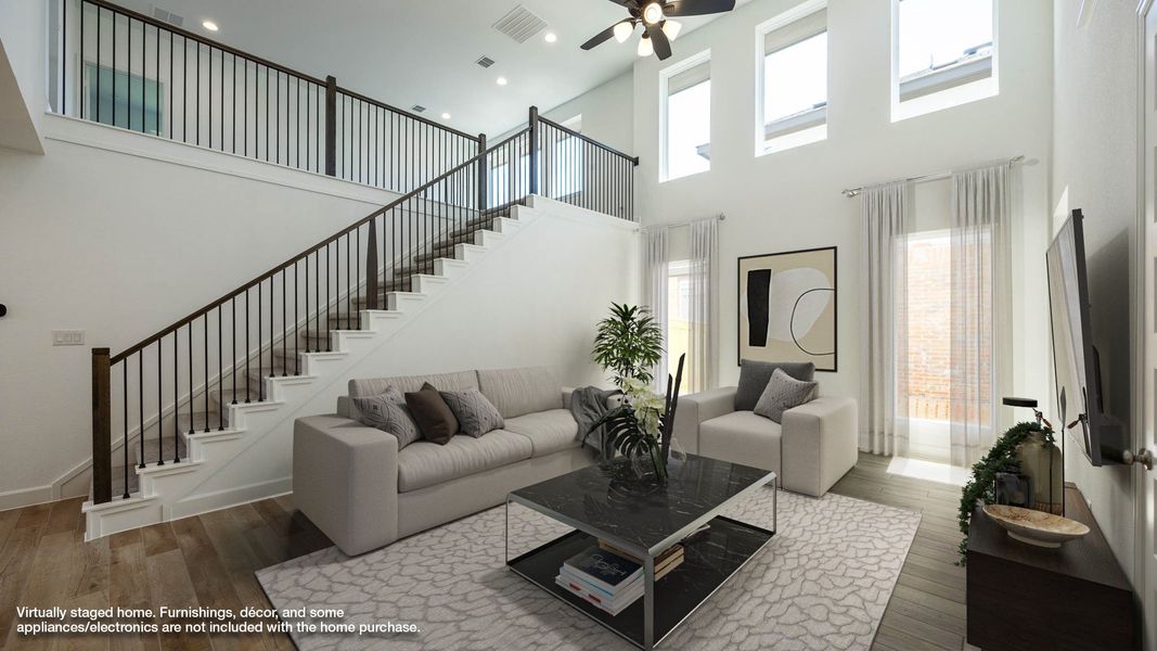 Furnished interior view inside a new home in Woodside 47', Georgetown (Image 4).