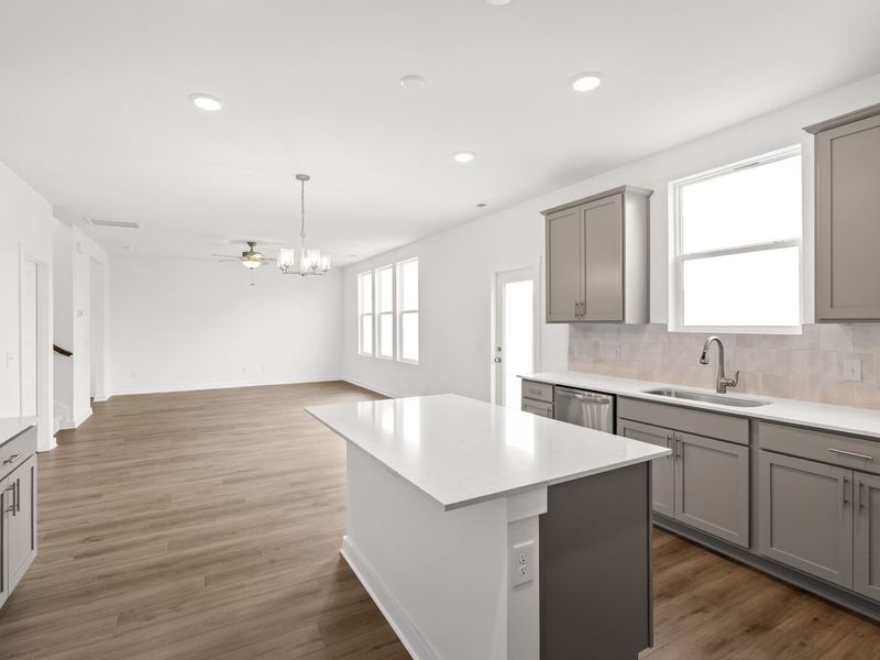 Furnished interior view inside a new home in Sage Farms, White House (Image 9).
