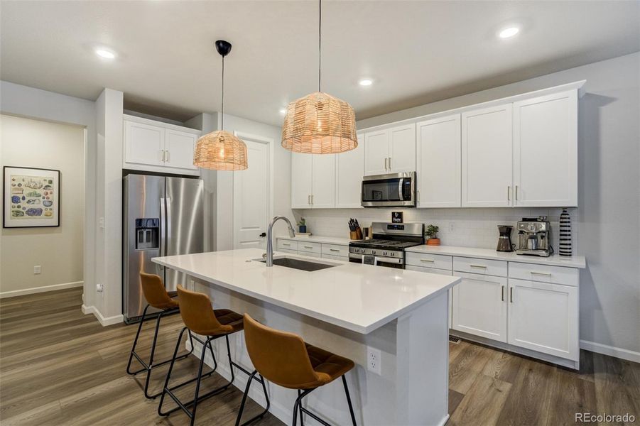 Furnished interior view inside a new home in , Castle Pines (Image 35). Furnished interior view inside a new home in , Castle Pines (Image 35).