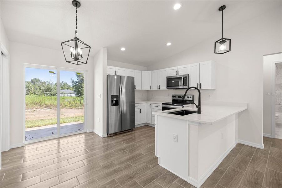 Furnished interior view inside a new home in , Ocala (Image 6).