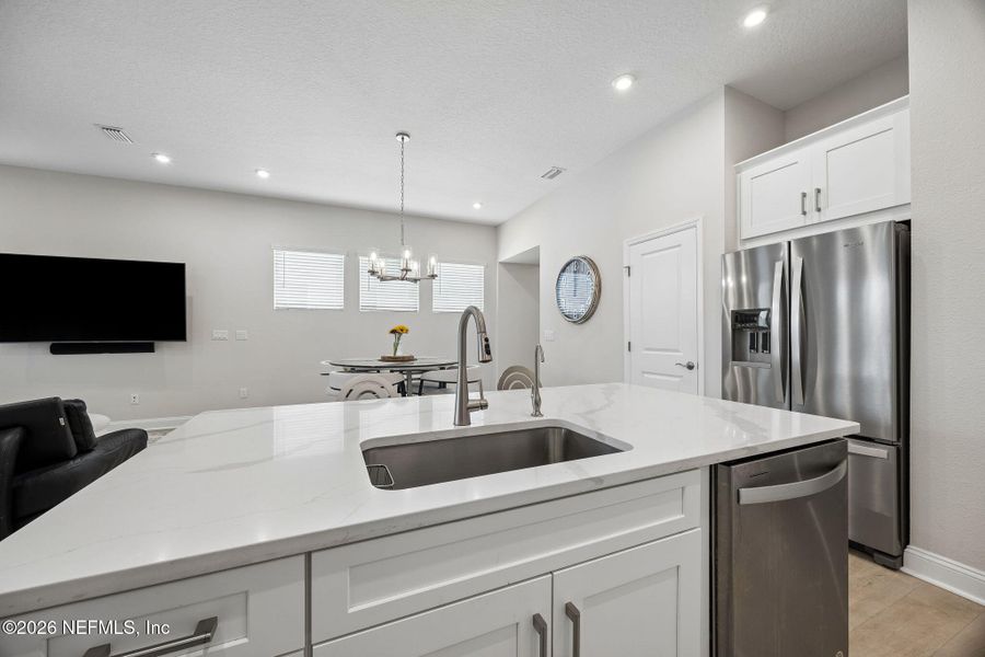 Furnished interior view inside a new home in RiverTown, St. Johns (Image 16).
