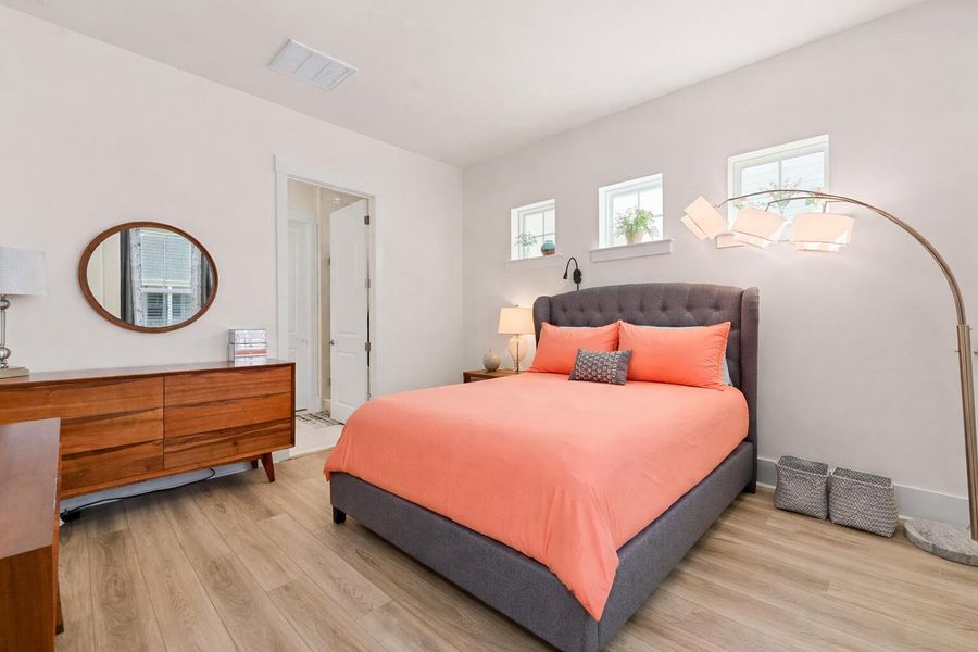 Furnished interior view inside a new home in Summerwind Crossing at Lakes of Cane Bay, Summerville (Image 19).