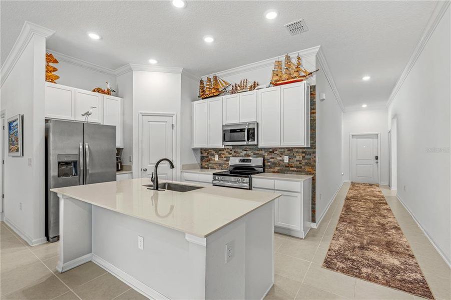 Furnished interior view inside a new home in The Parks at Edgewater, Edgewater (Image 7).