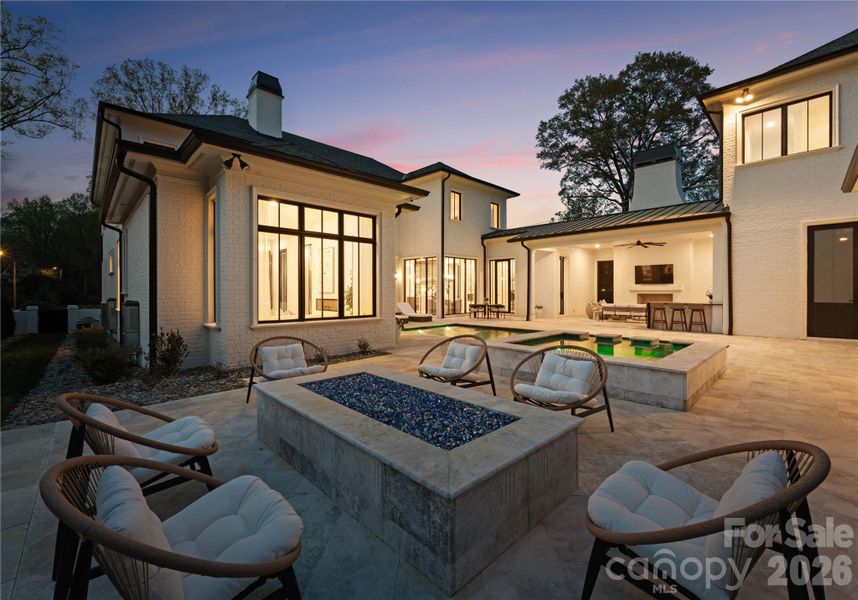 Fire and water elements Fire and water elements