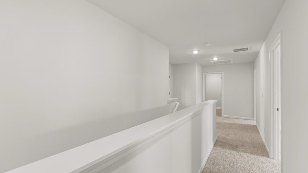 Spacious, unfurnished interior of a new home in Thompson Ridge, Dallas (Image 23). Spacious, unfurnished interior of a new home in Thompson Ridge, Dallas (Image 23).