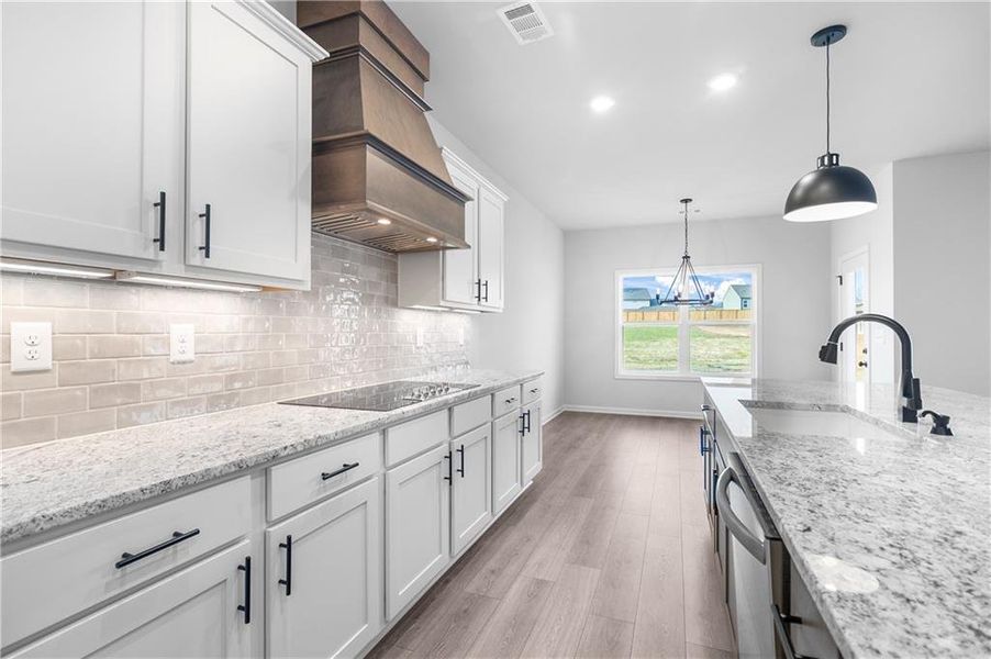 Furnished interior view inside a new home in Harmony Farms, Eatonton (Image 8).
