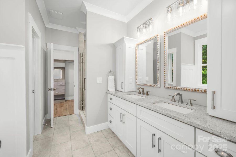 Furnished interior view inside a new home in , Winston-Salem (Image 15).