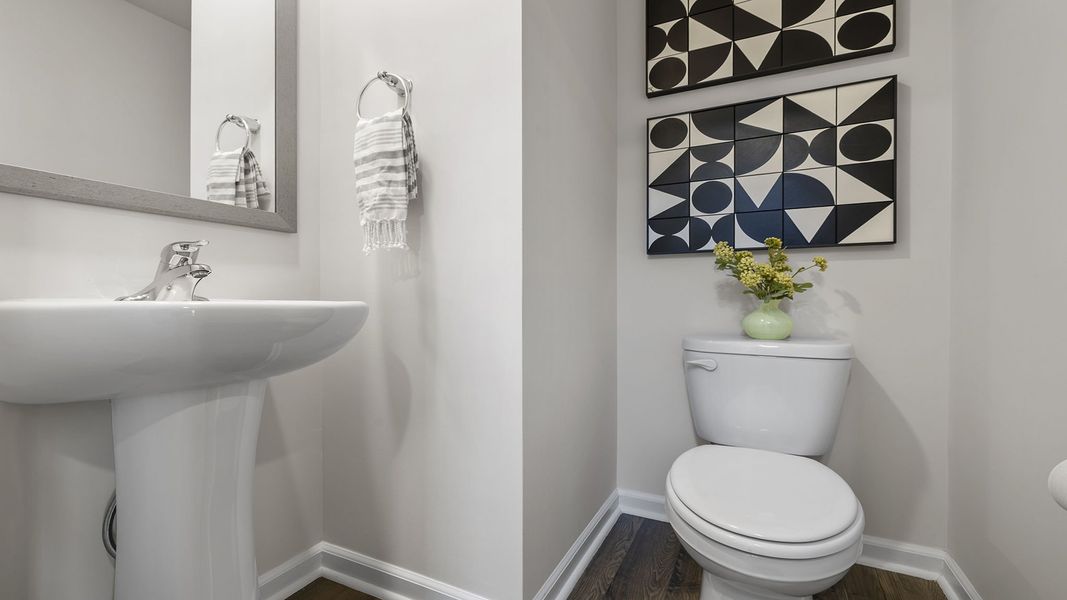 Furnished interior view inside a new home in Bentley Park, Greenwood (Image 19).