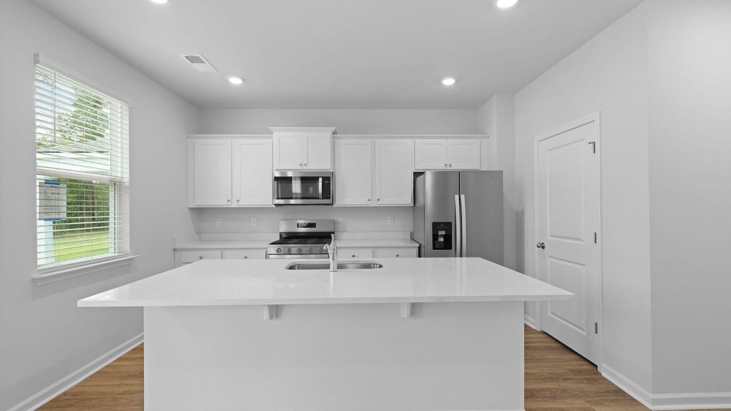 Furnished interior view inside a new home in Pineview North, Summerville (Image 10).