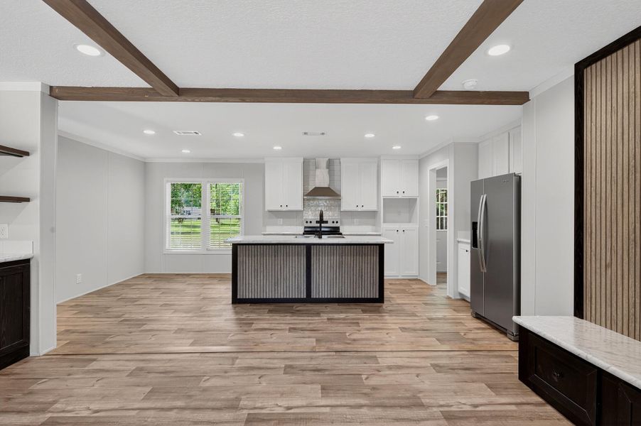 Furnished interior view inside a new home in , Walterboro (Image 8).