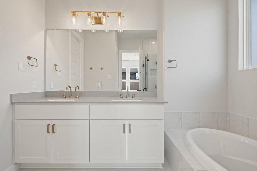 Furnished interior view inside a new home in Park Central, Georgetown (Image 9).