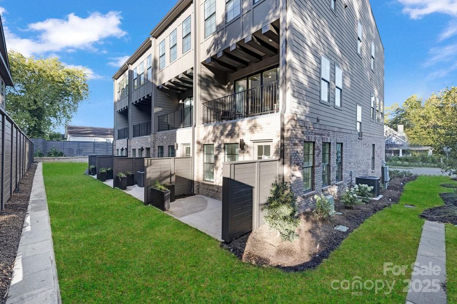 Front exterior of a new home in , Charlotte, NC, highlighting curb appeal (Image 23).