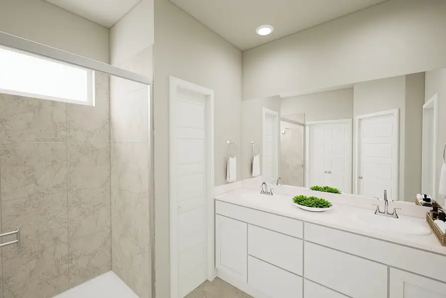 Furnished interior view inside a new home in Mason Woods, Cypress (Image 6). Furnished interior view inside a new home in Mason Woods, Cypress (Image 6).