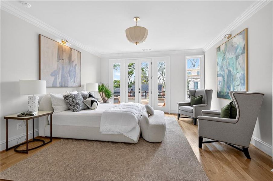 Furnished interior view inside a new home in Delmont, Atlanta (Image 5). Furnished interior view inside a new home in Delmont, Atlanta (Image 5).