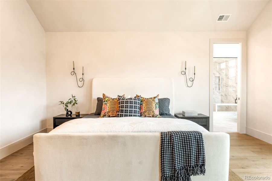 Furnished interior view inside a new home in , Denver (Image 13).