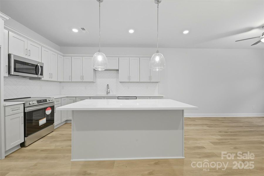 Furnished interior view inside a new home in , Charlotte (Image 7).