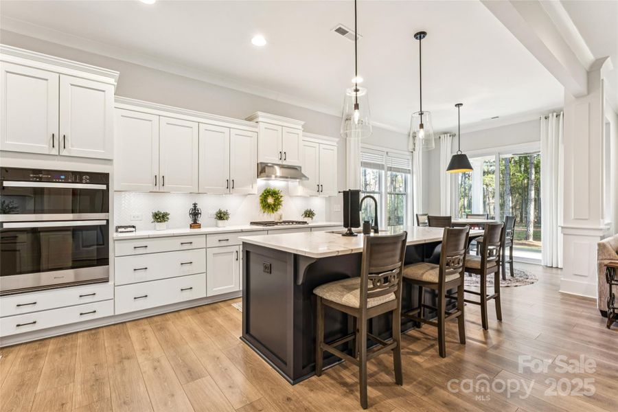 Furnished interior view inside a new home in , Indian Trail (Image 26). Furnished interior view inside a new home in , Indian Trail (Image 26).