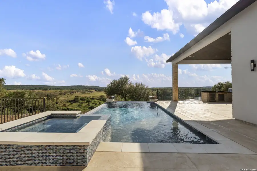 Exterior details and patio area of a home in , Canyon Lake (Image 42).