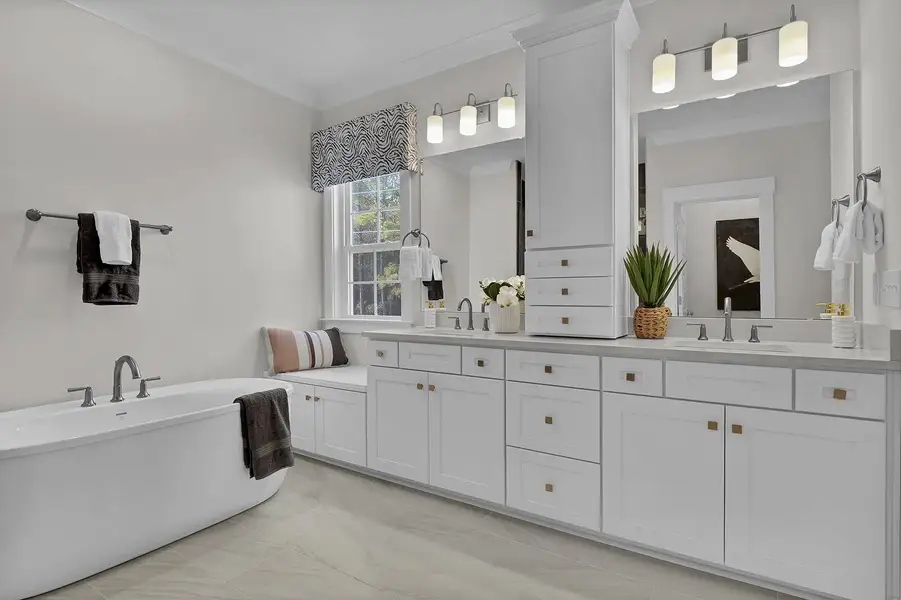 Furnished interior view inside a new home in , Summerville (Image 36).