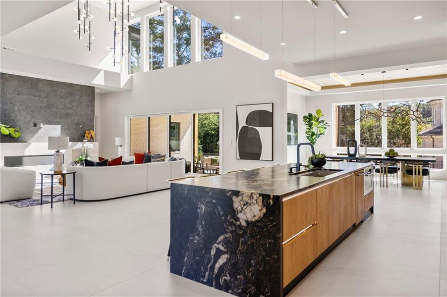 Furnished interior view inside a new home in , Atlanta (Image 74). Furnished interior view inside a new home in , Atlanta (Image 74).