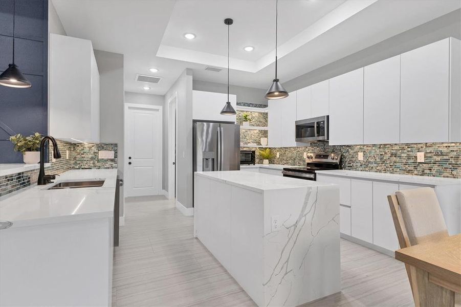 Furnished interior view inside a new home in , Rotonda West (Image 9). Furnished interior view inside a new home in , Rotonda West (Image 9).