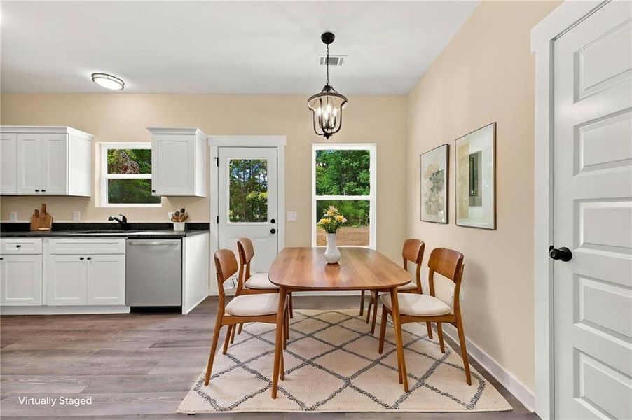 Furnished interior view inside a new home in , Rome (Image 10).