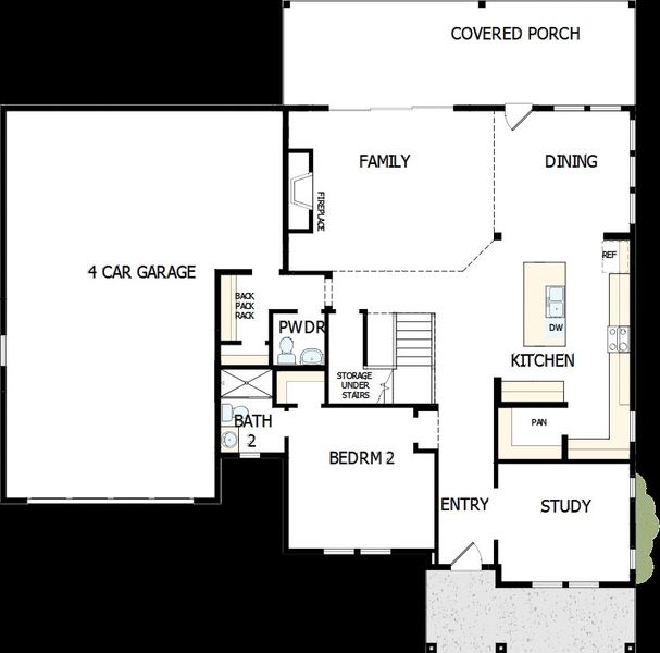 2D floor plan layout of this home in Meadow Brook Farms, Cumming, GA (Image 2). 2D floor plan layout of this home in Meadow Brook Farms, Cumming, GA (Image 2).