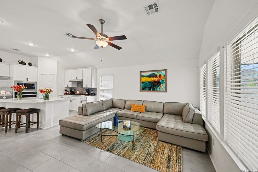 Furnished interior view inside a new home in The Parklands, Schertz (Image 8).