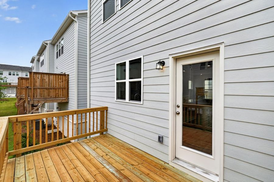 Exterior details and patio area of a home in Somerset at Veterans Memorial, Mableton (Image 3). Exterior details and patio area of a home in Somerset at Veterans Memorial, Mableton (Image 3).