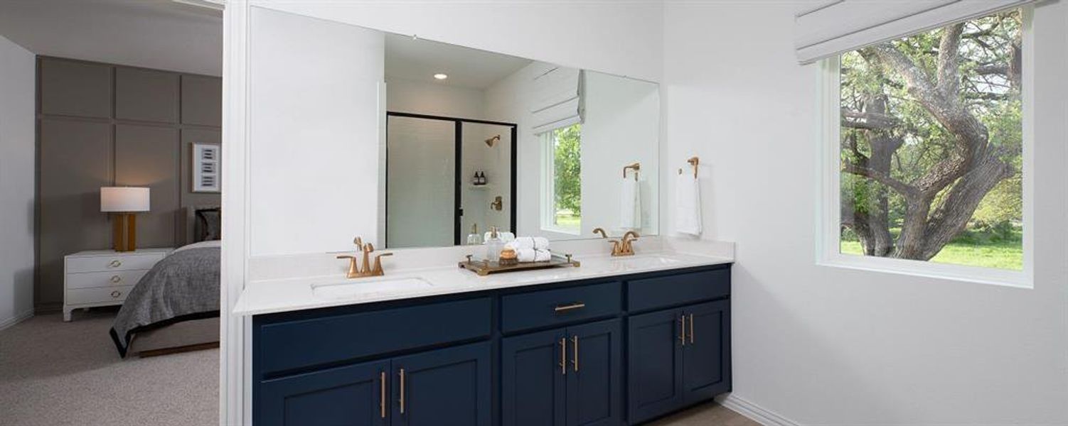 Furnished interior view inside a new home in Sereno Oaks at Buckner Terrace, Dallas (Image 4).