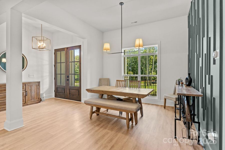Furnished interior view inside a new home in , Lincolnton (Image 36).