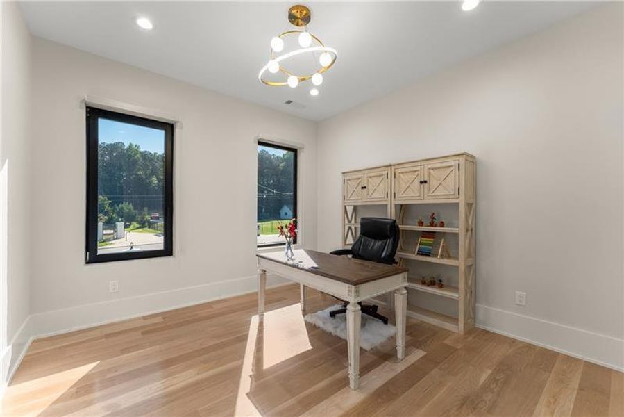 Furnished interior view inside a new home in , Lawrenceville (Image 13).