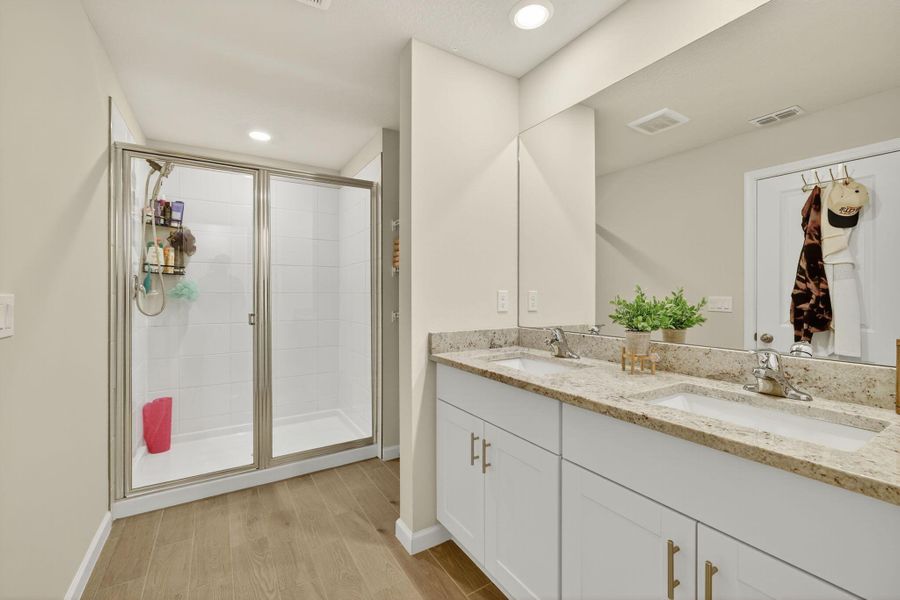 Furnished interior view inside a new home in , Stuart (Image 16).